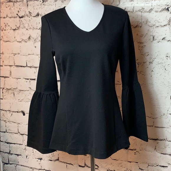 👠CAbi Its a Party Black Top Small - Picture 4 of 8